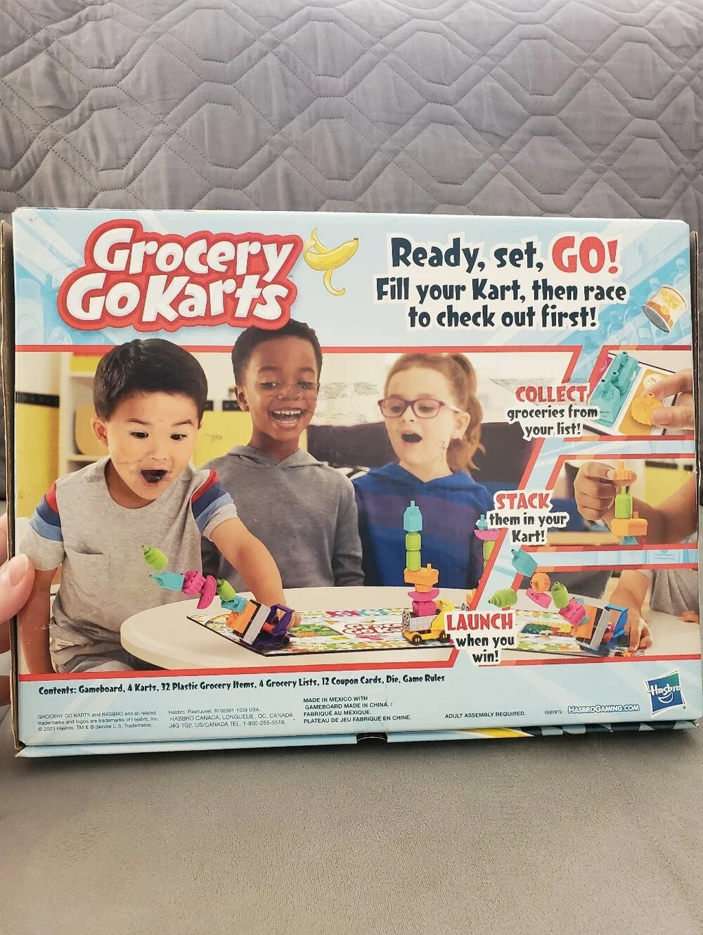 Hasbro Grocery Go Karts game
